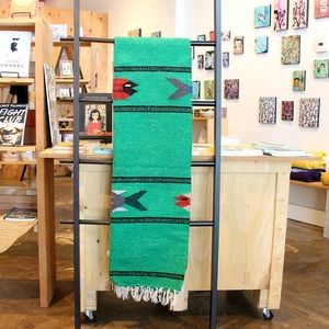 RESERVED - Serape - fish, green